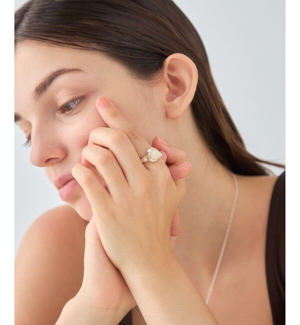 ete「[フルイズ] カルサイト リング」|リング|