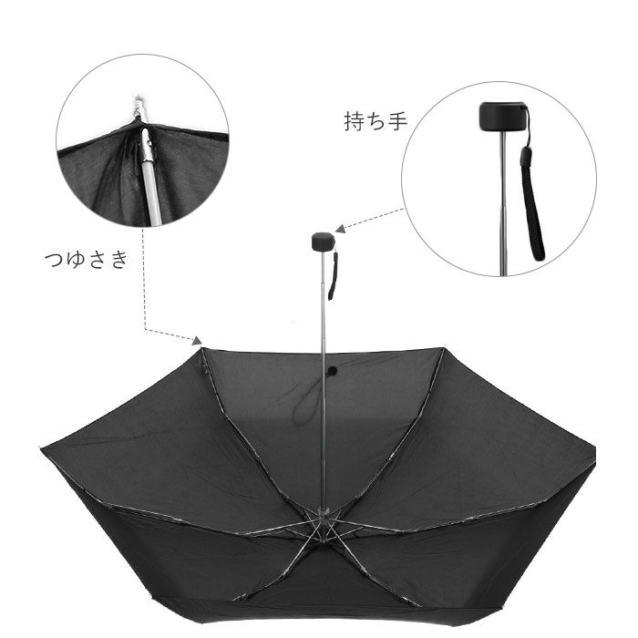 BACKYARD FAMILY「晴雨兼用 折りたたみ傘 uvカット 軽量 通販 HYGGE ヒュッゲ 5段マイクロ傘 50cm」|傘|