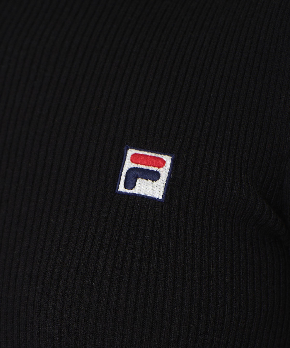 REDYAZEL「［FILA&times;REDYAZEL］ラインタートルニットプルオーバー」|ニット・セーター|