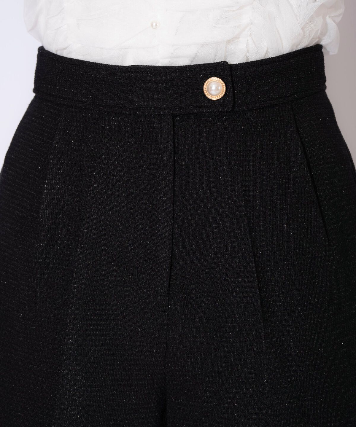 WILLSELECTION「タックデザインショートパンツ」|キュロット|