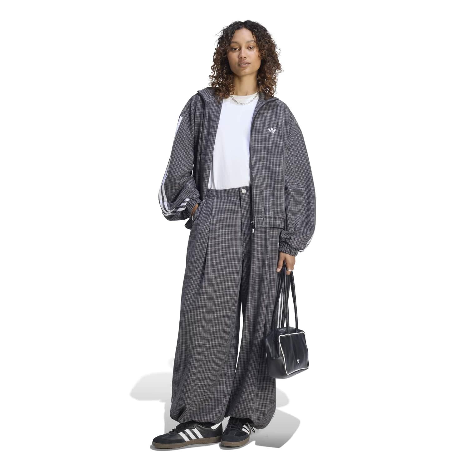 adidas「【ADIDAS ｳｪｱ】W CHECKS TROUSER(BADIGIRL)」|チノ|