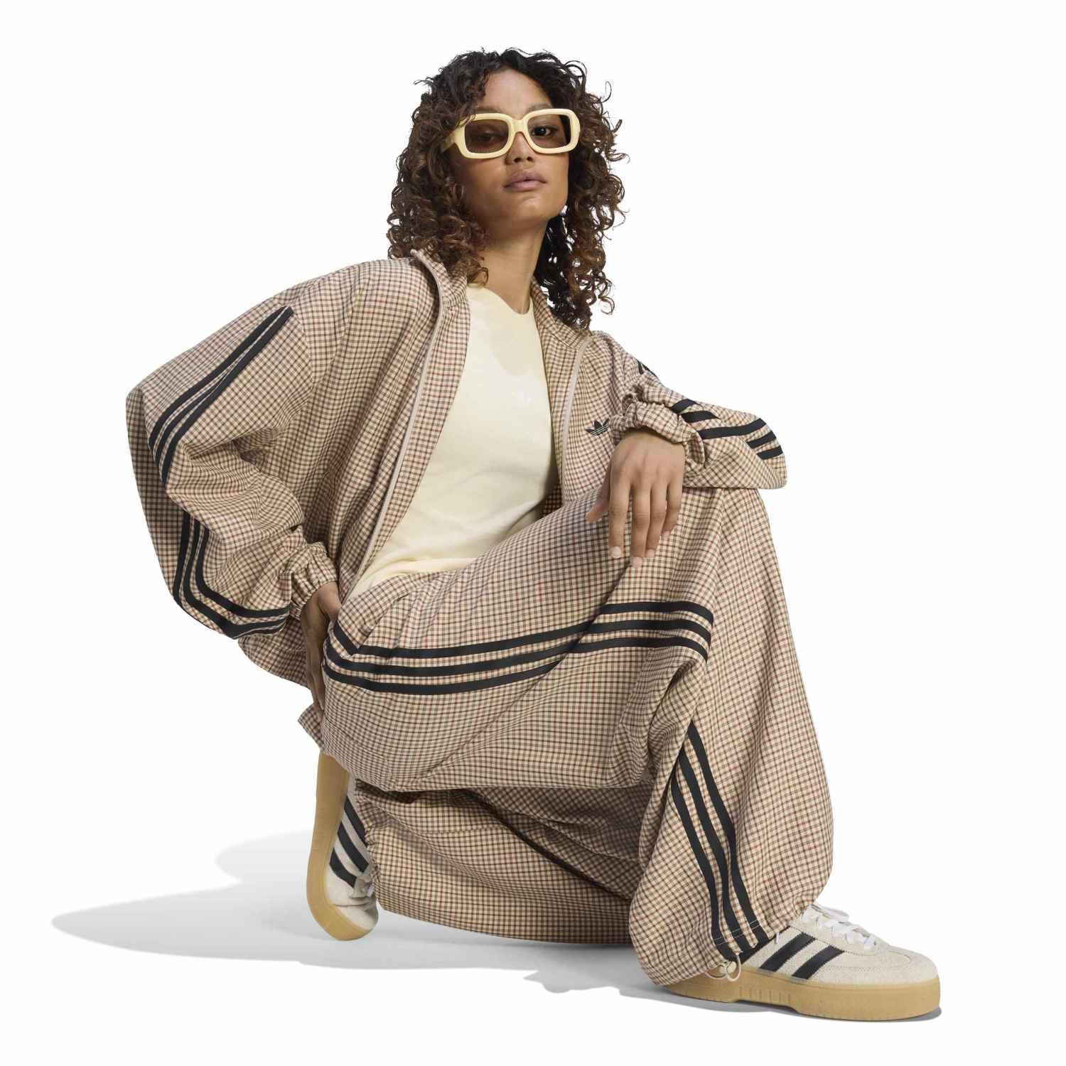 adidas「【ADIDAS ｳｪｱ】W CHECKS TROUSER(BADIGIRL)」|チノ|