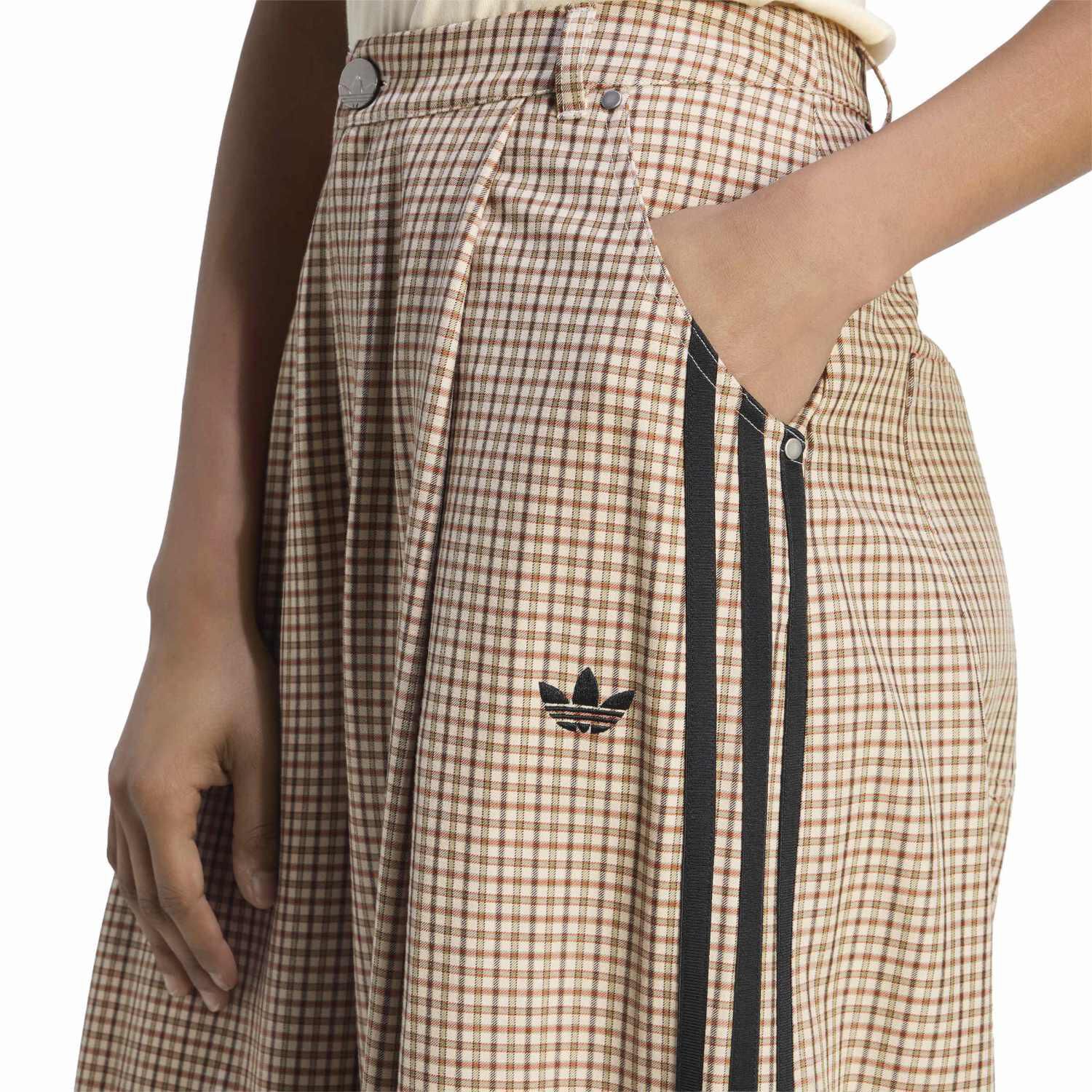 adidas「【ADIDAS ｳｪｱ】W CHECKS TROUSER(BADIGIRL)」|チノ|