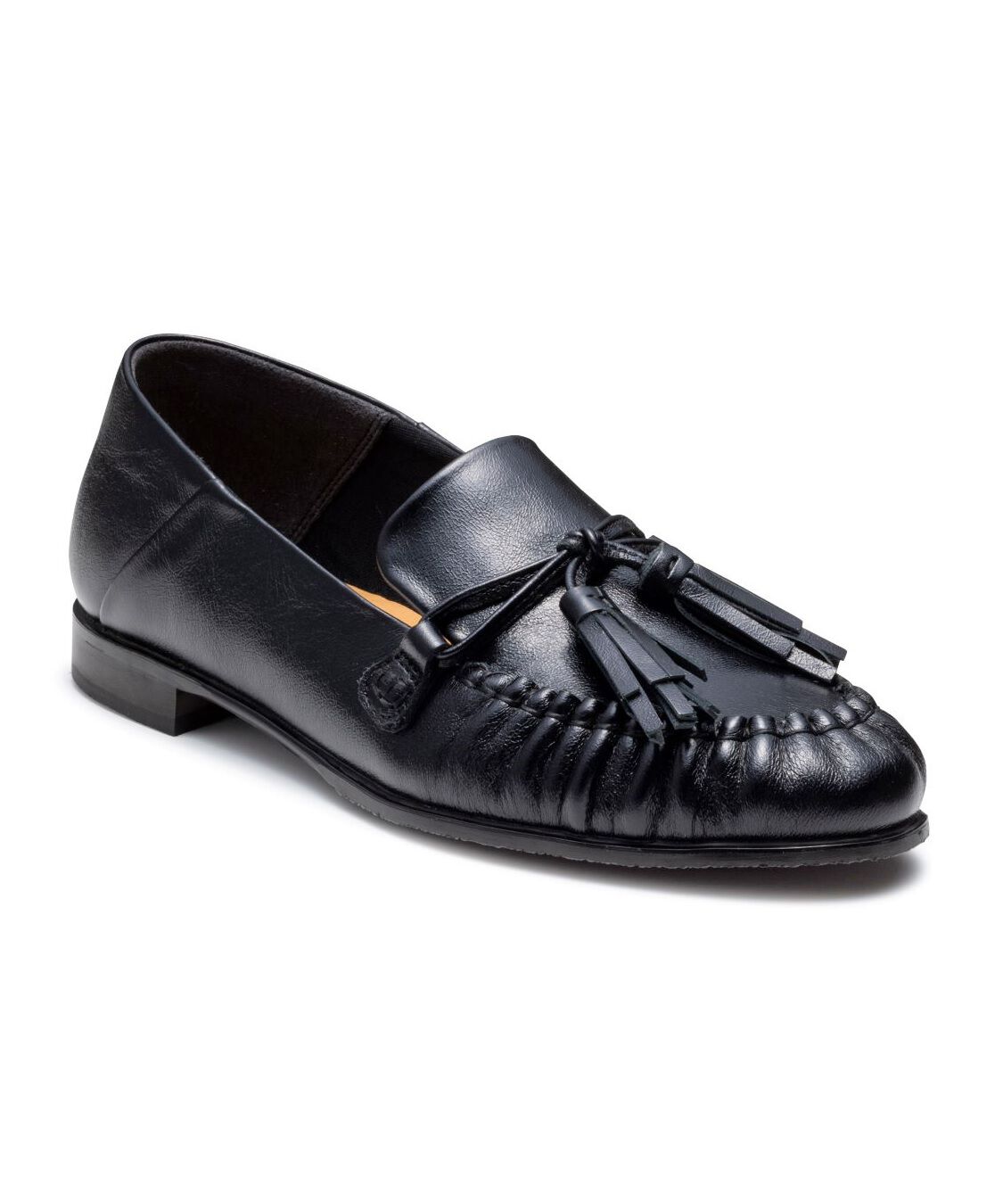 REGAL SHOES「REGAL 【新作】ギャザーフラットモカシン【ヒール15mm】　商品コード：F12SAH」|ローファー|