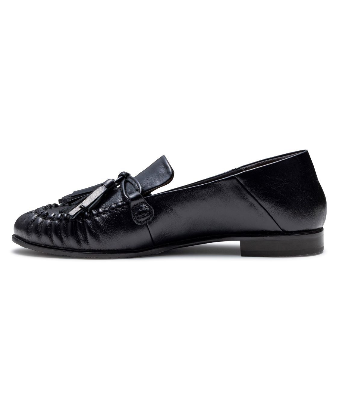 REGAL SHOES「REGAL 【新作】ギャザーフラットモカシン【ヒール15mm】　商品コード：F12SAH」|ローファー|