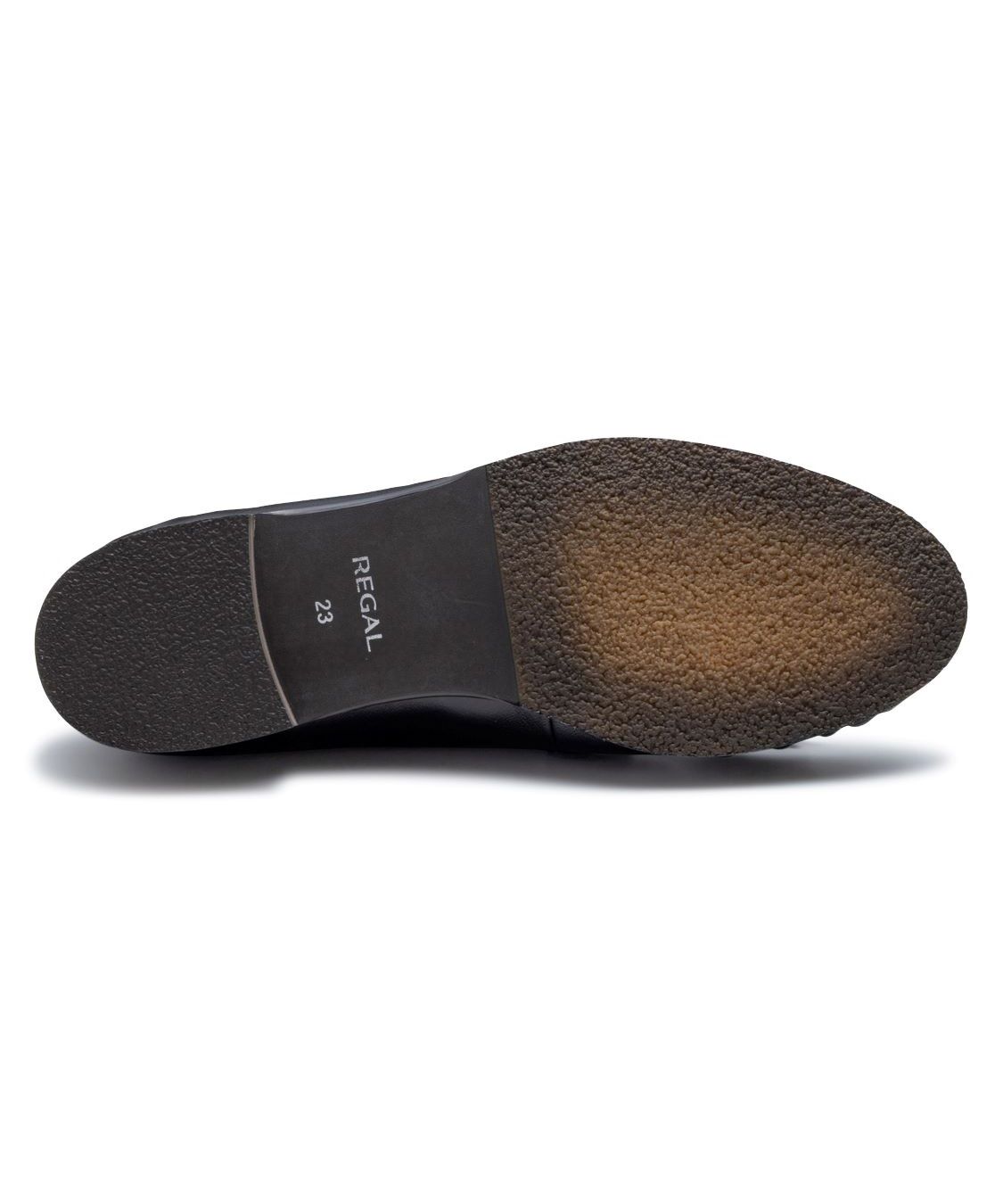 REGAL SHOES「REGAL 【新作】ギャザーフラットモカシン【ヒール15mm】　商品コード：F12SAH」|ローファー|