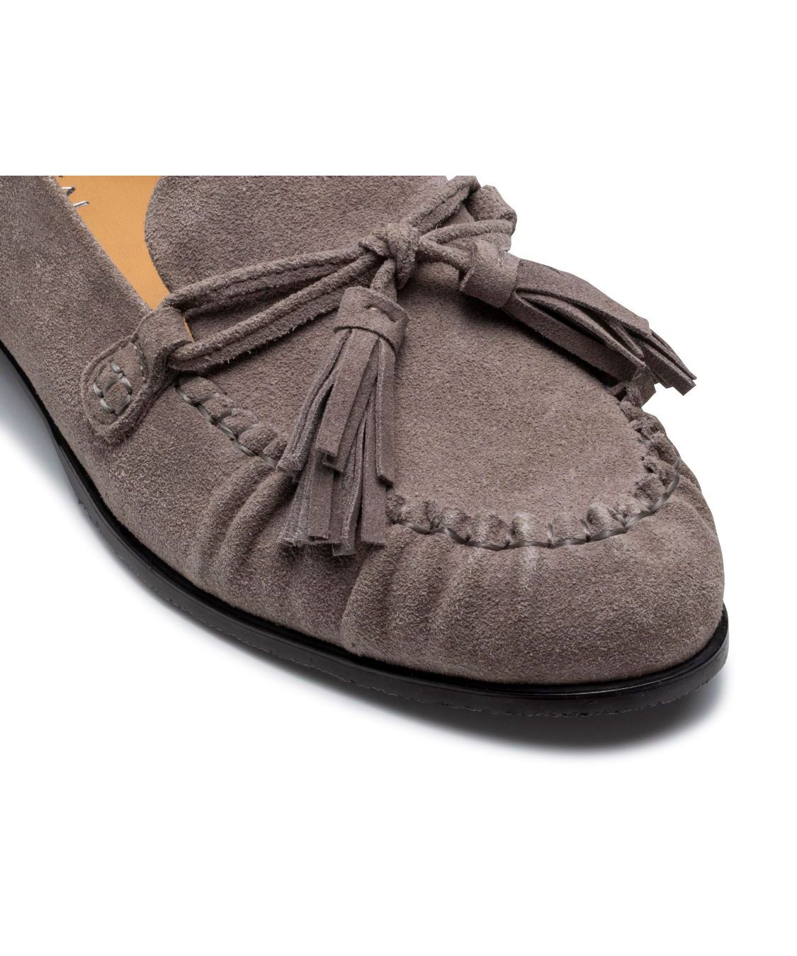 REGAL SHOES「REGAL 【新作】ギャザーフラットモカシン【ヒール15mm】　商品コード：F12SAH」|ローファー|