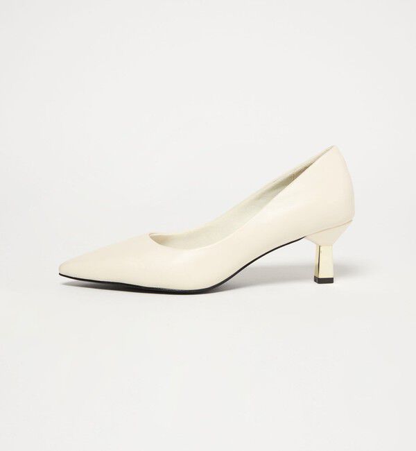 SY UNITED ARROWS「＜SY＞ ポインテッドメタルヒール パンプス55&uarr;」|パンプス|OFF WHITE