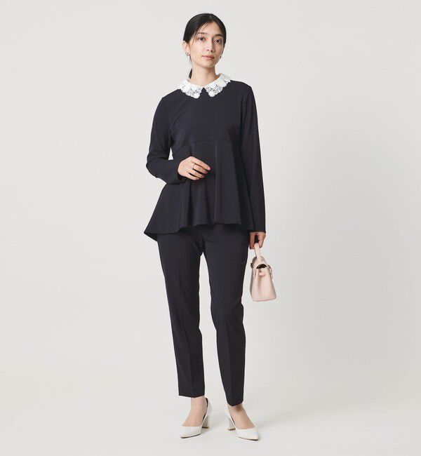 UNITED ARROWS「FEEL CLEAN 2WAY ブラウス ‐防シワ ストレッチ UVカット‐」|シャツ・ブラウス|