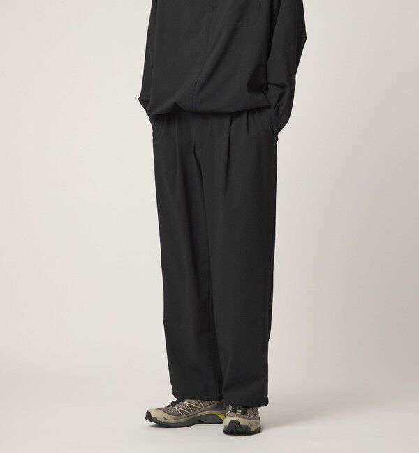 UNITED ARROWS「DotAir ドットエア サッカー ヘムコード 2プリーツ パンツ　吸水速乾」|その他|