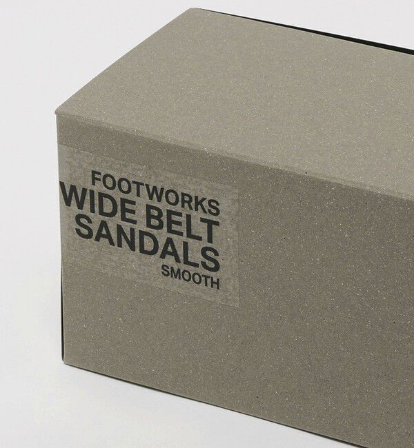 UNITED ARROWS「＜FOOTWORKS＞WIDE VELCRO SANDALS/ベルクロ サンダル」|サンダル|