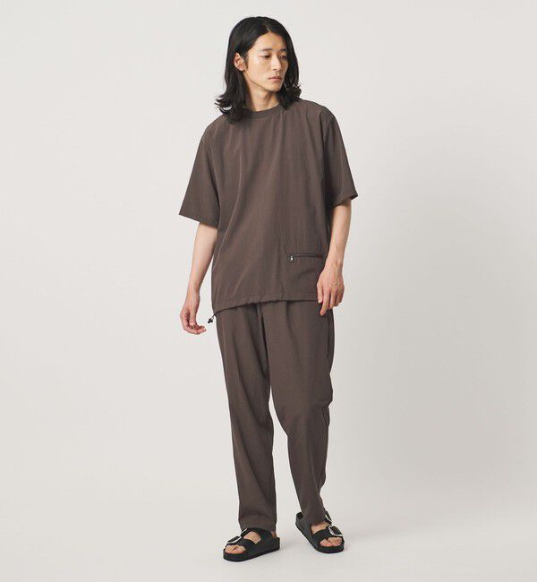 UNITED ARROWS「DotAir ドットエア ヘムコード クルーネック Tシャツ 吸水速乾 タテストレッチ」|Tシャツ・カットソー|