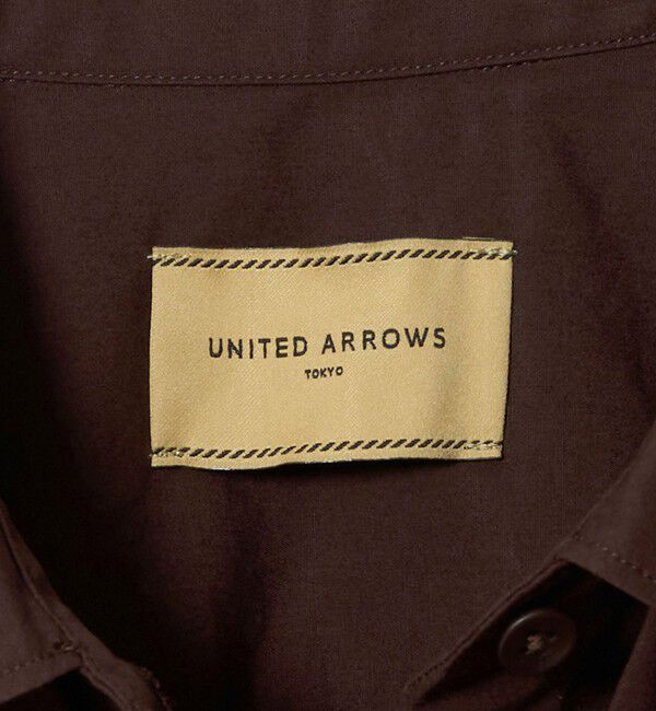 UNITED ARROWS「コットン タイ シャツ」|シャツ・ブラウス|