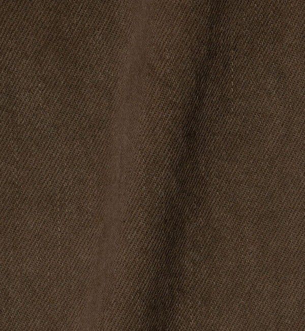UNITED ARROWS「【別注】＜KURO＞MONTE/ブラウン セミフレア デニムパンツ」|デニム|