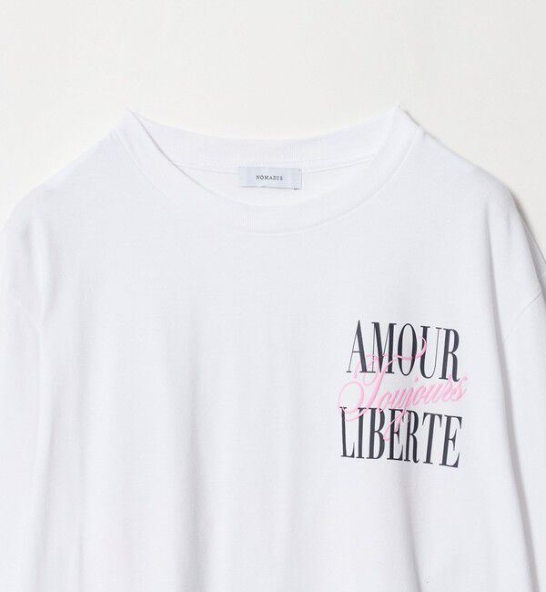 UNITED ARROWS「【別注】＜NOMADIS＞AMOUR/L ロングスリーブ Tシャツ」|Tシャツ・カットソー|