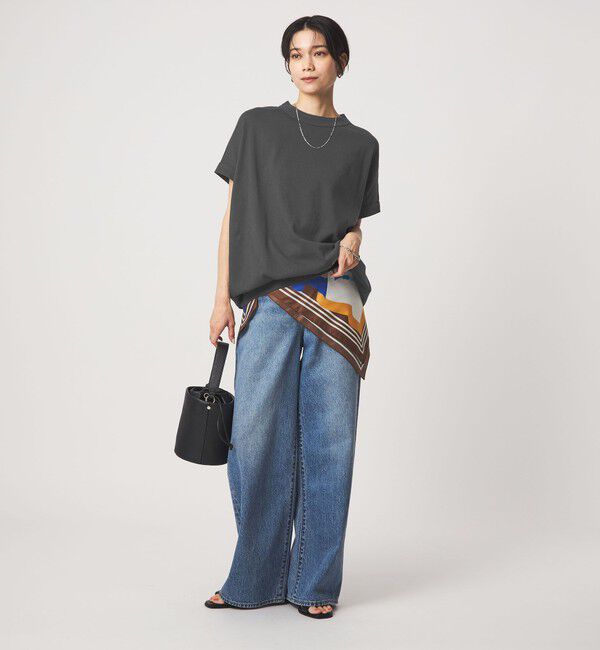 UNITED ARROWS green label relaxing「ガーゼテンジク フォルム Tシャツ」|Tシャツ・カットソー|