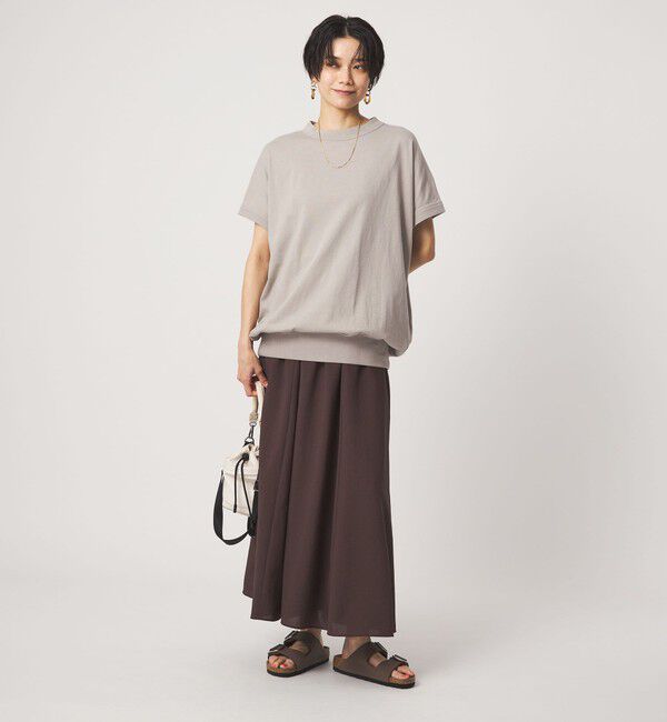 UNITED ARROWS green label relaxing「ガーゼテンジク フォルム Tシャツ」|Tシャツ・カットソー|