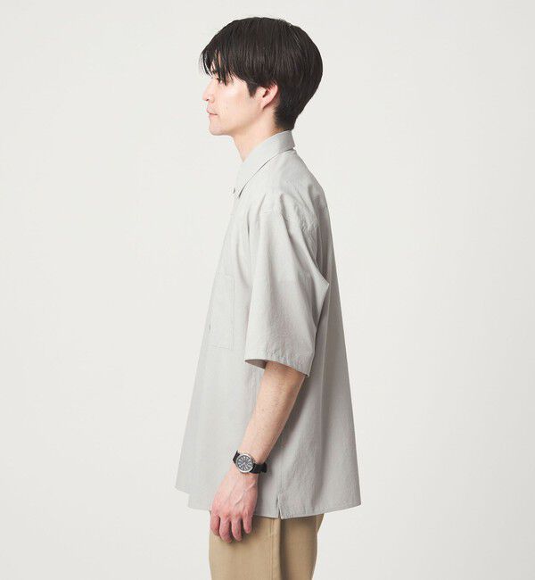UNITED ARROWS green label relaxing「Dot Air ボックス レギュラーカラー 半袖 シャツ -ストレッチ-」|シャツ・ブラウス|