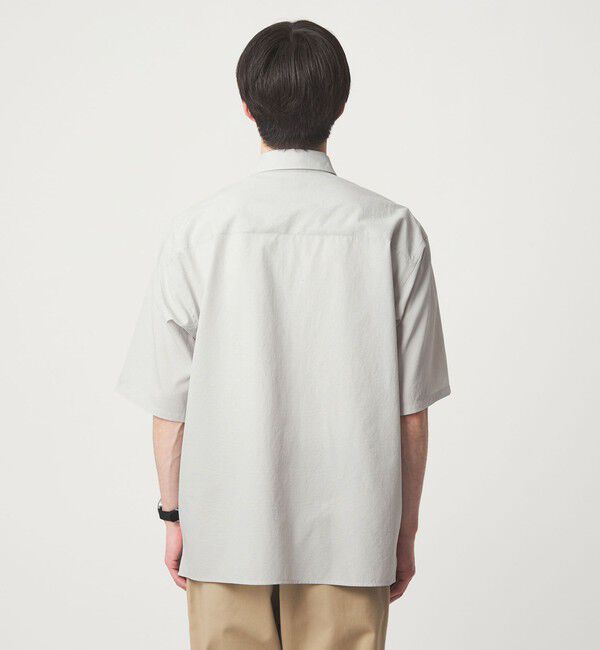 UNITED ARROWS green label relaxing「Dot Air ボックス レギュラーカラー 半袖 シャツ -ストレッチ-」|シャツ・ブラウス|
