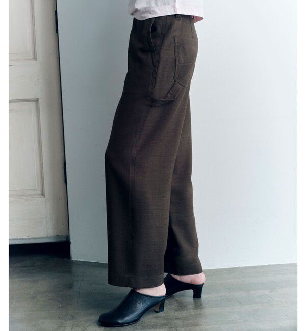 UNITED ARROWS green label relaxing「＜SEASONAL COLLECTION＞ジョーゼット パンツ」|その他|OLIVE
