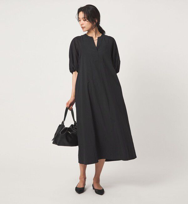 UNITED ARROWS green label relaxing「ボリューム スリーブ ワンピース」|ワンピース|