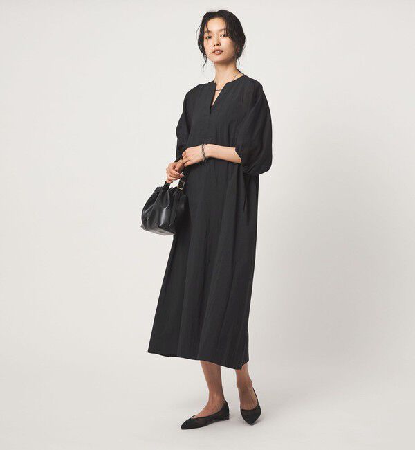 UNITED ARROWS green label relaxing「ボリューム スリーブ ワンピース」|ワンピース|
