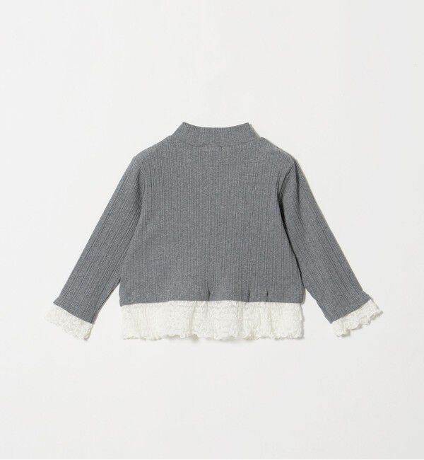 UNITED ARROWS green label relaxing「チュール レース コンビ プルオーバー / キッズ 100cm-130cm」|Tシャツ・カットソー|