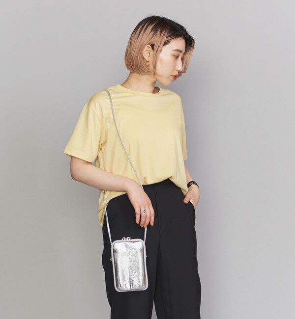 BEAUTY&YOUTH UNITED ARROWS「レザー ジップスリム ウォレットショルダー」|財布|