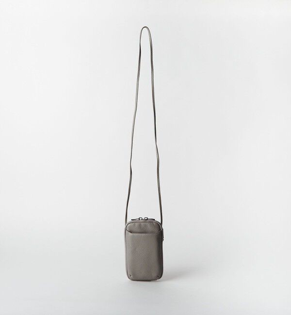 BEAUTY&YOUTH UNITED ARROWS「レザー ジップスリム ウォレットショルダー」|財布|