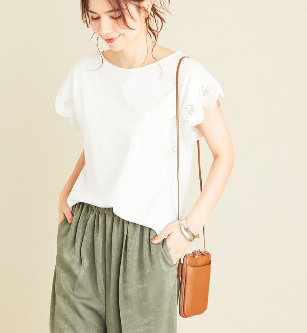 BEAUTY&YOUTH UNITED ARROWS「レザー ジップスリム ウォレットショルダー」|財布|