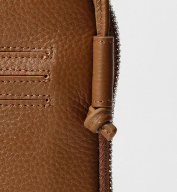 BEAUTY&YOUTH UNITED ARROWS「レザー ジップスリム ウォレットショルダー」|財布|