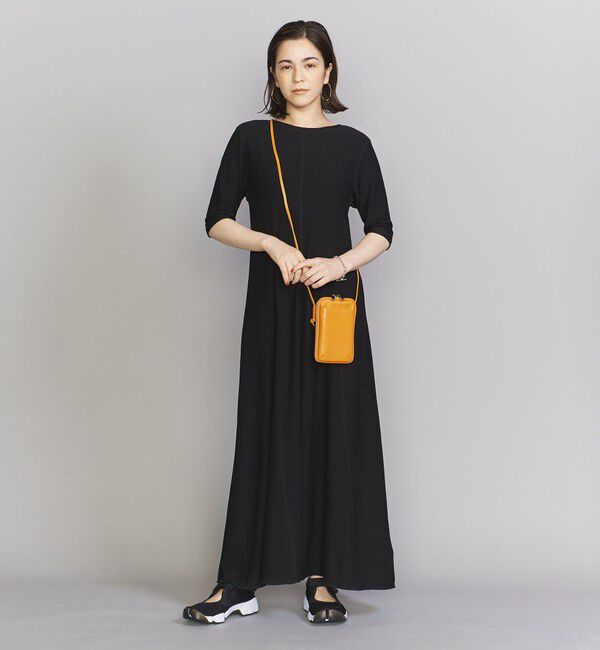 BEAUTY&YOUTH UNITED ARROWS「レザー ジップスリム ウォレットショルダー」|財布|