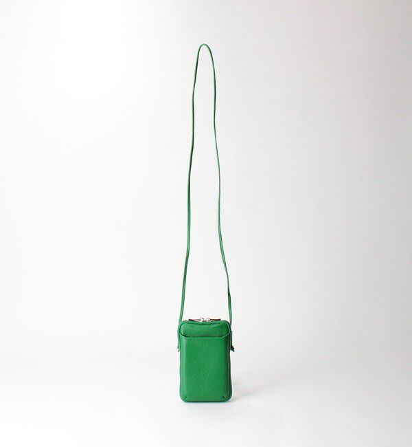 BEAUTY&YOUTH UNITED ARROWS「レザー ジップスリム ウォレットショルダー」|財布|