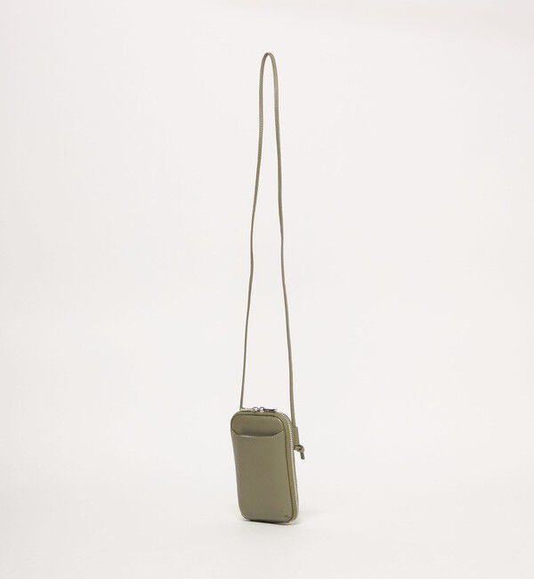BEAUTY&YOUTH UNITED ARROWS「レザー ジップスリム ウォレットショルダー」|財布|