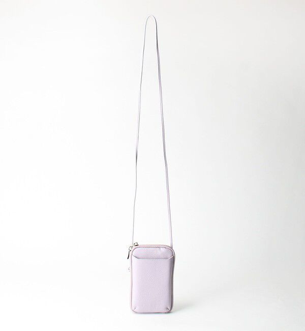 BEAUTY&YOUTH UNITED ARROWS「レザー ジップスリム ウォレットショルダー」|財布|