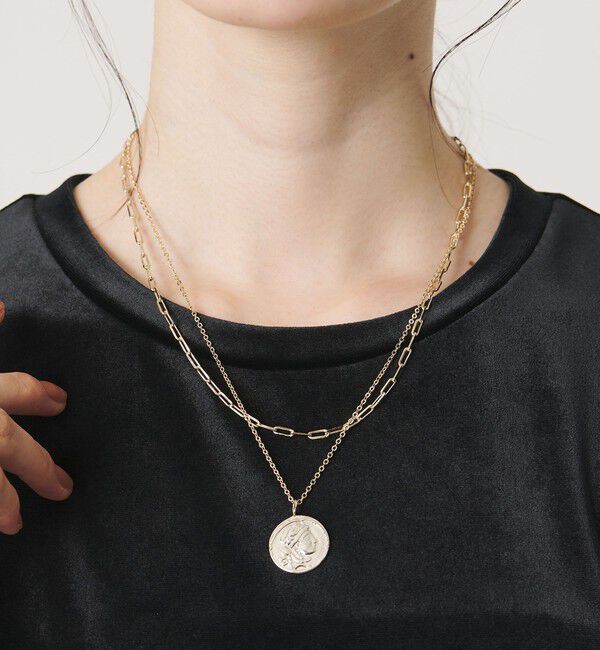 BEAUTY&YOUTH UNITED ARROWS「コインネックレス -3WAY-」|ネックレス|