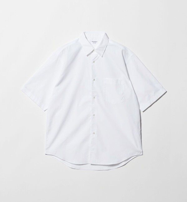 BEAUTY&YOUTH UNITED ARROWS「HI-LINE 120/2 ブロード レギュラー ショートスリーブ シャツ」|シャツ・ブラウス|