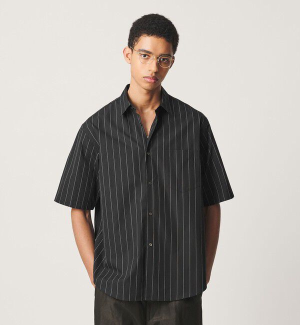 BEAUTY&YOUTH UNITED ARROWS「HI-LINE 120/2 ブロード レギュラー ショートスリーブ シャツ」|シャツ・ブラウス|