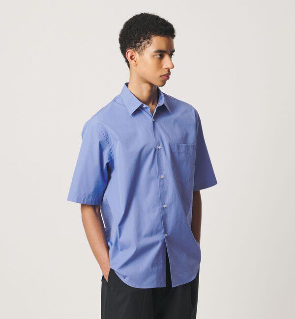 BEAUTY&YOUTH UNITED ARROWS「HI-LINE 120/2 ブロード レギュラー ショートスリーブ シャツ」|シャツ・ブラウス|