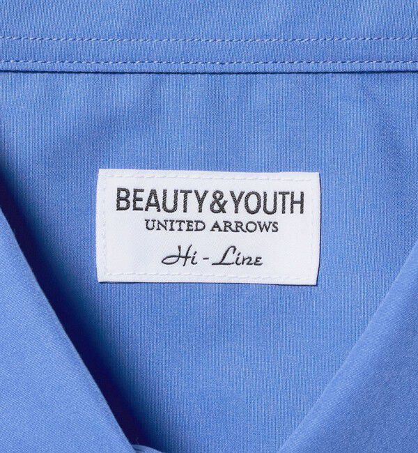 BEAUTY&YOUTH UNITED ARROWS「HI-LINE 120/2 ブロード レギュラー ショートスリーブ シャツ」|シャツ・ブラウス|