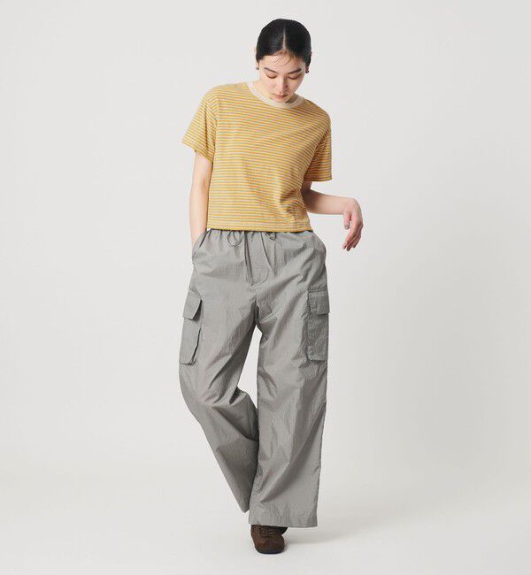 BEAUTY&YOUTH UNITED ARROWS「ナイロン ドローストリング カーゴパンツ」|カーゴ|