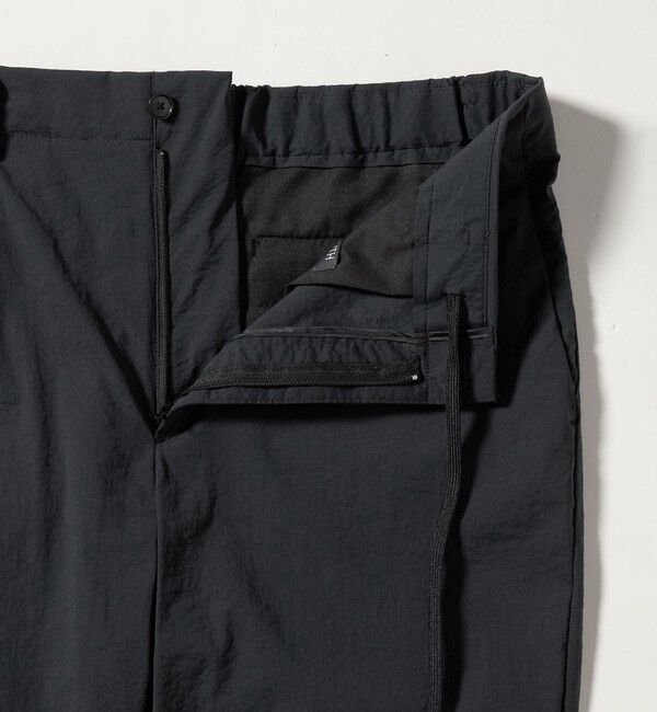 BEAUTY&YOUTH UNITED ARROWS「MIXTURE ナイロン 1プリーツ テーパード パンツ NO.5 ヨコストレッチ 撥水機能 ウォッシャブル セットアッ」|チノ|