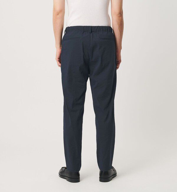 BEAUTY&YOUTH UNITED ARROWS「MIXTURE ナイロン 1プリーツ テーパード パンツ NO.5 ヨコストレッチ 撥水機能 ウォッシャブル セットアッ」|チノ|