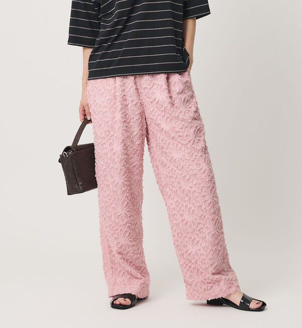 BEAUTY&YOUTH UNITED ARROWS「【WEB限定】シアージャガード イージーパンツ ウォッシャブル」|その他|PINK