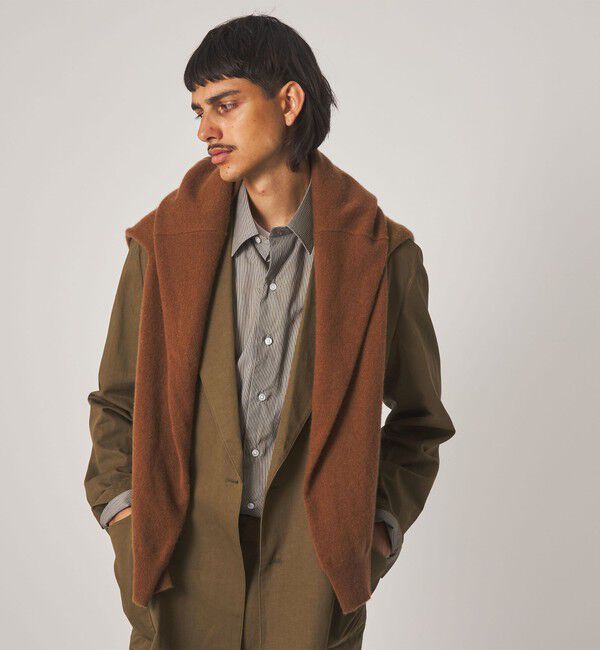 STEVEN ALAN「＜Steven Alan＞ コットン/リネン ツイル ダブルブレステッド 6B ジャケット」|テーラードジャケット|