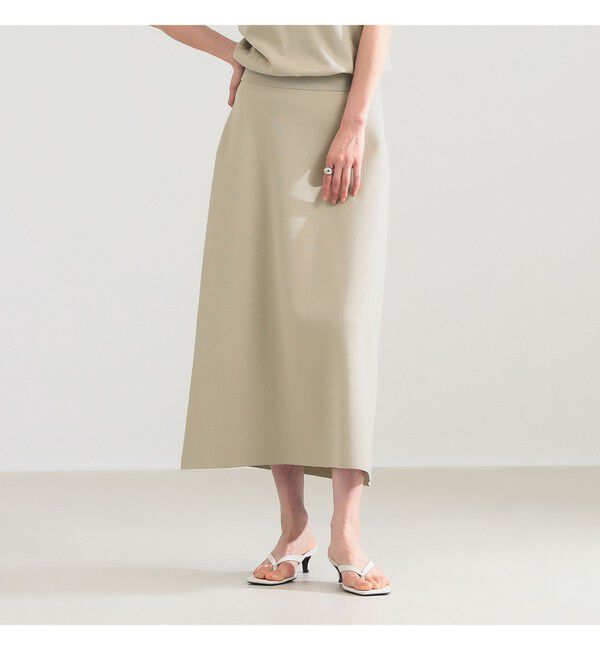 Demi-Luxe BEAMS 「SLOANE / 16ゲージ スムース編み スカート」|スカート|