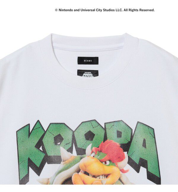 BEAMS「ザ・スーパーマリオギャラクシー・ムービー / KOOPA TEE」|Tシャツ・カットソー|