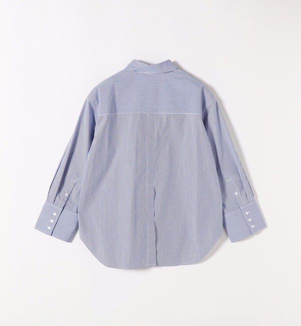 quaranciel「《予約》quaranciel:〈UVカット/洗濯機可能〉UNITO plus バック スリット ビッグ レギュラー シャツ」|シャツ・ブラウス|