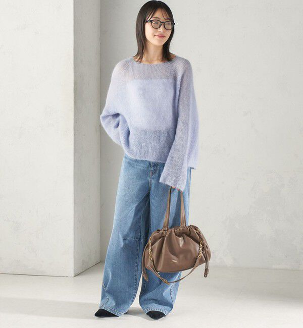 SHIPS for women「《予約》【WEB限定】George Cinq: DRAWSTRING BAG（L）」|ショルダー・メッセンジャー|