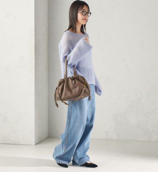SHIPS for women「《予約》【WEB限定】George Cinq: DRAWSTRING BAG（L）」|ショルダー・メッセンジャー|